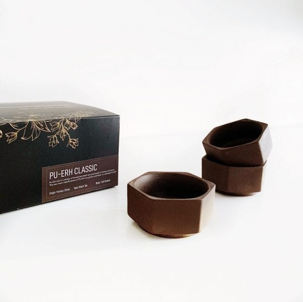 Pu-Erh Classic and Earthen Tea Cups