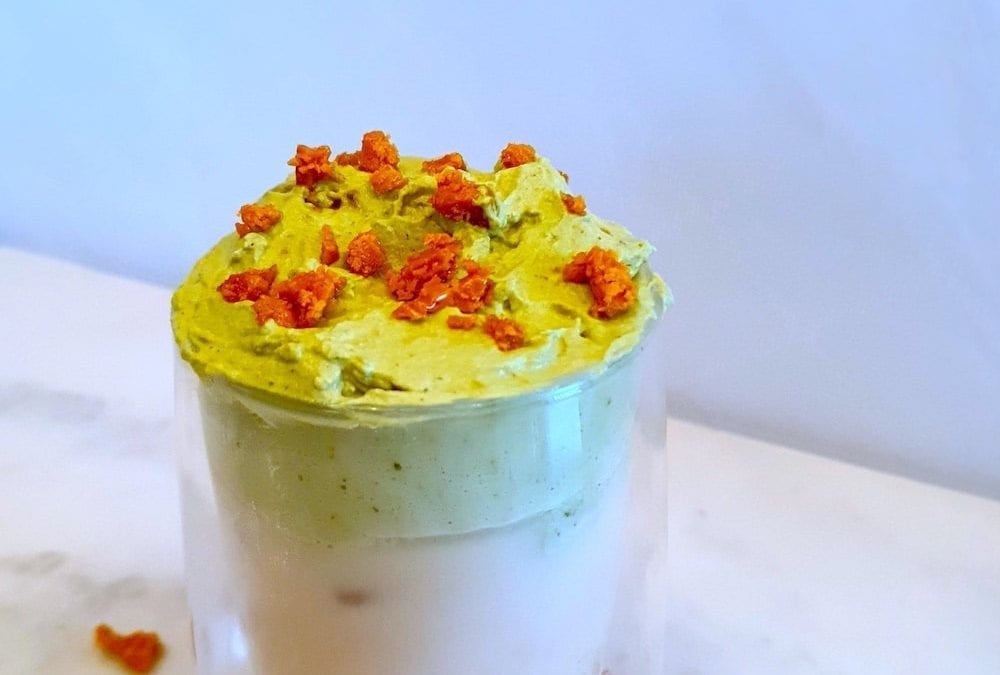 Dalgona Earl Grey Matcha Latte Recipe