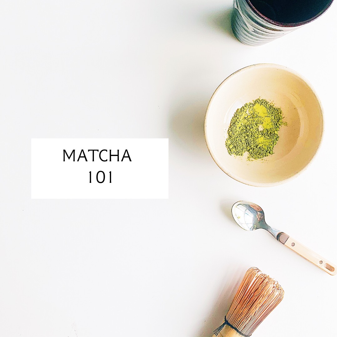 roleaf matcha 101 in bowl with whisk