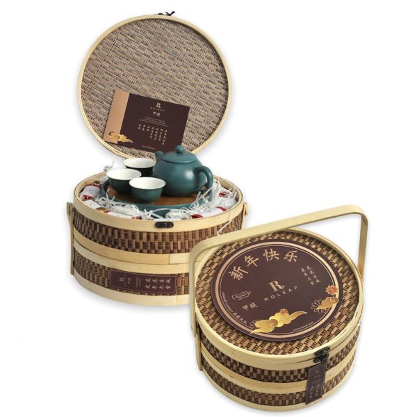 roleaf golden two tiers gift set